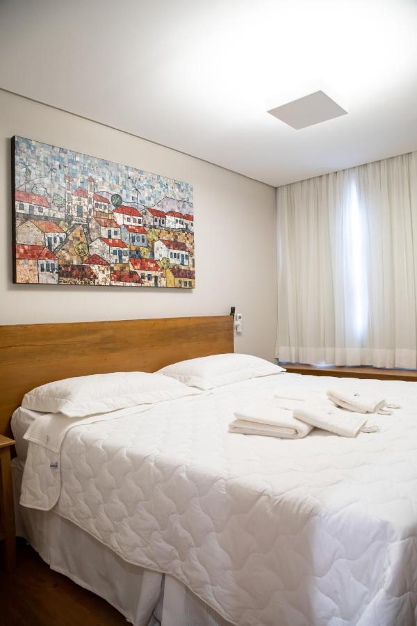 Espaco 250 - Apto Mobiliado, 3 Quartos, Sendo Uma Suite, Banheiro Social, Cozinha Completa, Sala De Estar, Ar Condicionado, Tv E Internet Tiradentes Eksteriør billede